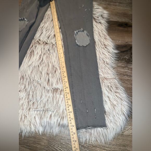 PACSUN women’s grey distressed skinniest jeans - Picture 6 of 10